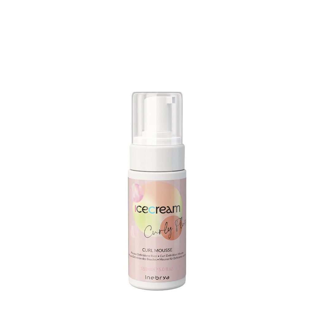 INEBRYA ICE CREAM CURLY PLUS MOUSSE DEFINIZIONE RICCI 150 ML - Elma Beauty Shop