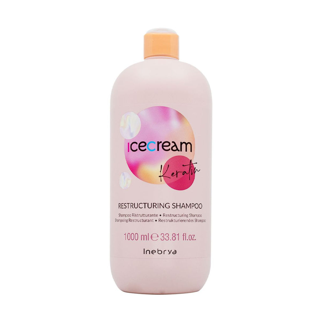 INEBRYA ICE CREAM KERATIN SHAMPOO RISTRUTTURANTE 1 L