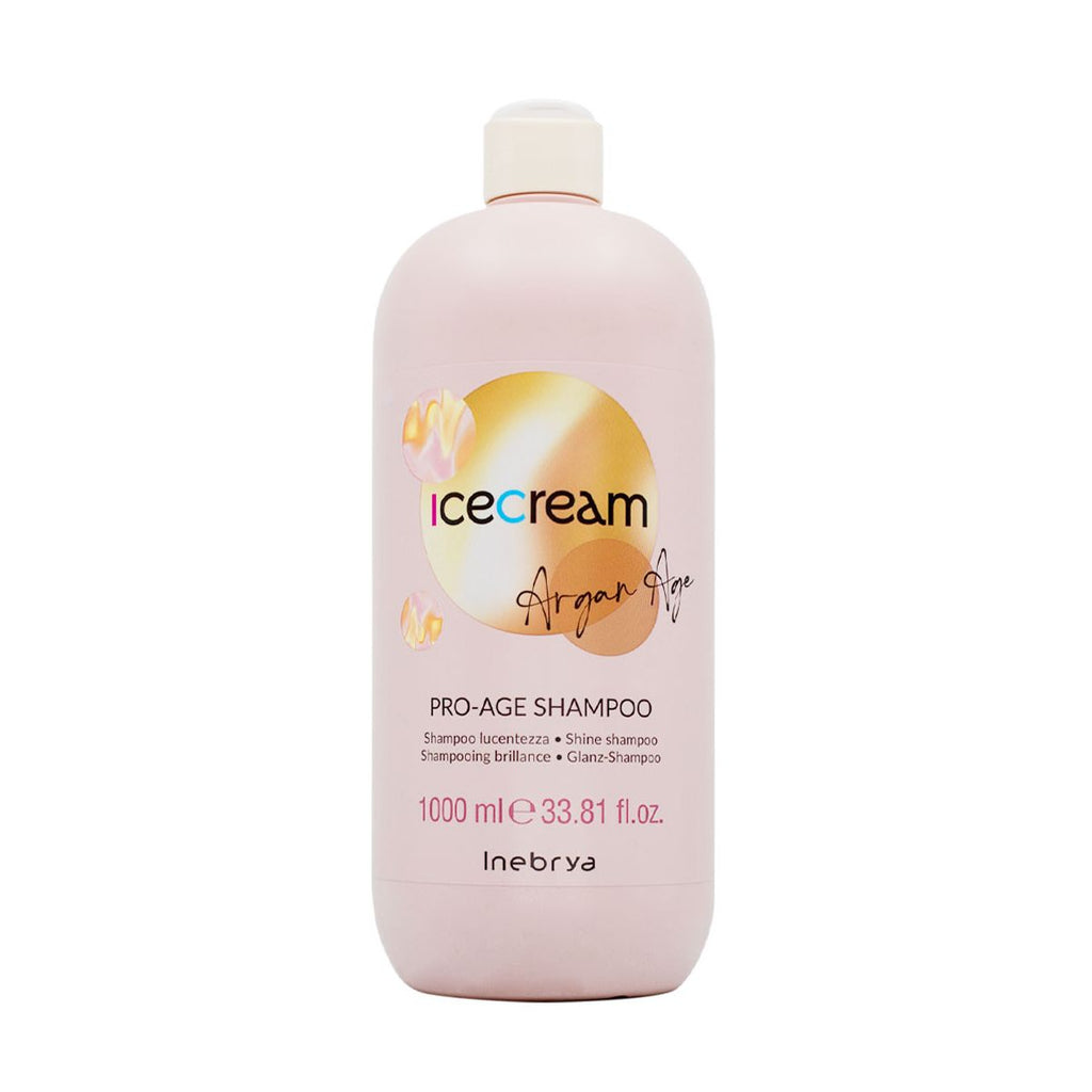 INEBRYA ICE CREAM ARGAN AGE SHAMPOO 1 L - Elma Beauty Shop