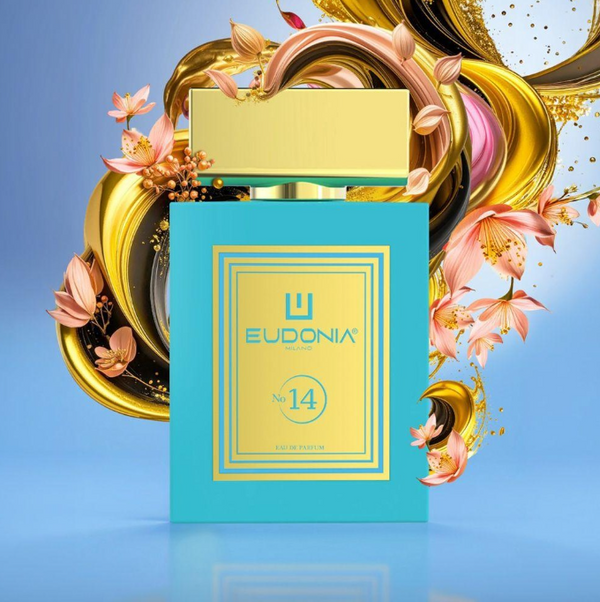 Profumo Eudonia Elegance Tiffany di Elma Beauty Shop, flacone elegante con fragranza raffinata e fresca.