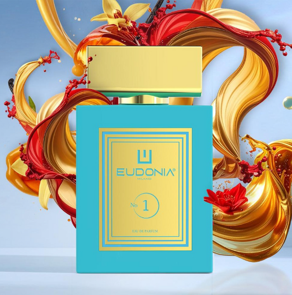 Profumo Eudonia Profumi Elegance Tiffany di Elma Beauty Shop, bottiglia elegante con fragranza floreale e raffinata.