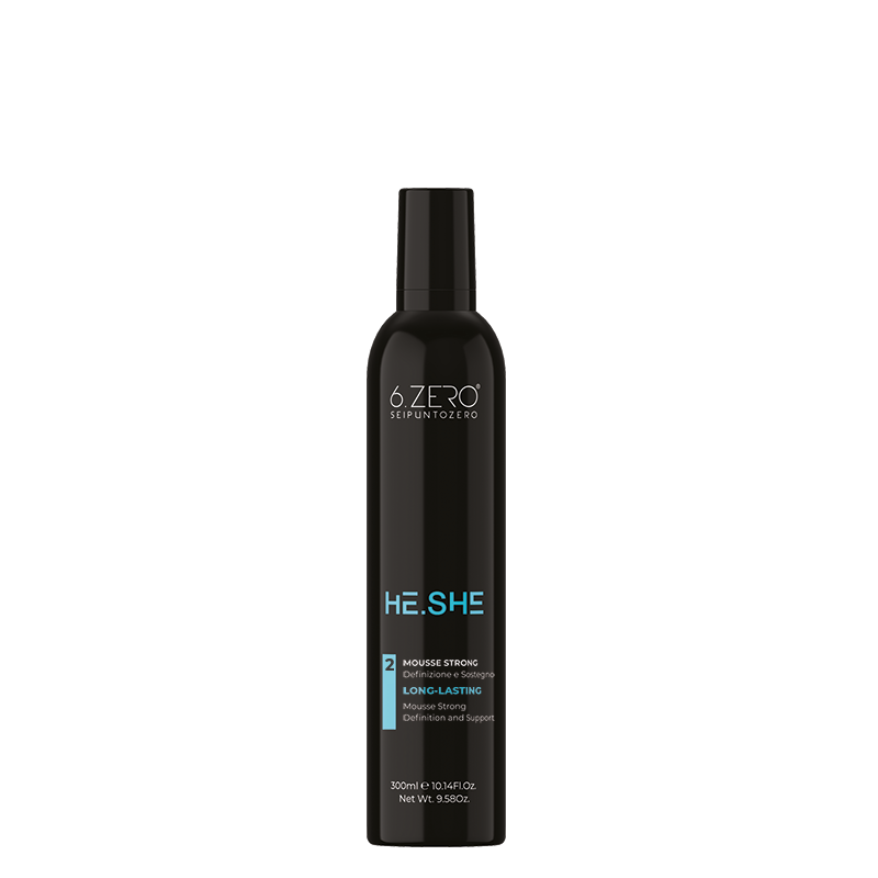 6.ZERO HE/SHE MOUSSE STRONG 400 ML - Elma Beauty Shop