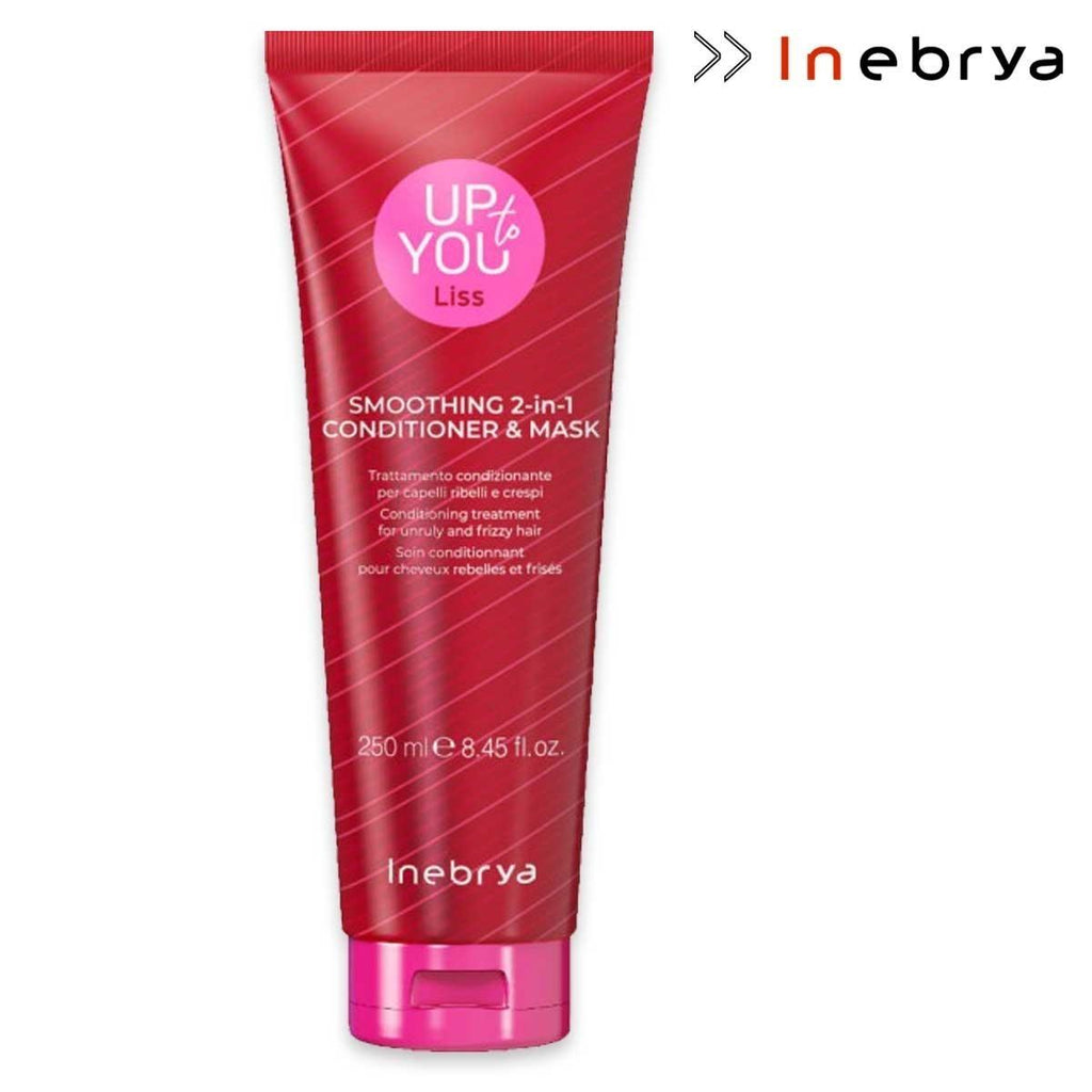 INEBRYA UP TO YOU LISS SMOOTHING 2-IN-1 CONDITIONER & MASK 250 ML - Elma Beauty Shop