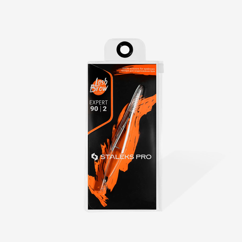 STALEKS PRO EXPERT MICRO FORBICI PER SOPRACCIGLIA SE-90/2 - Elma Beauty Shop