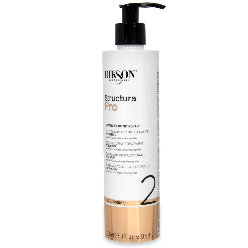 DIKSON STRUCTURA PRO TRATTAMENTO RISTRUTTURANTE INTENSIVO 300 ML - Elma Beauty Shop