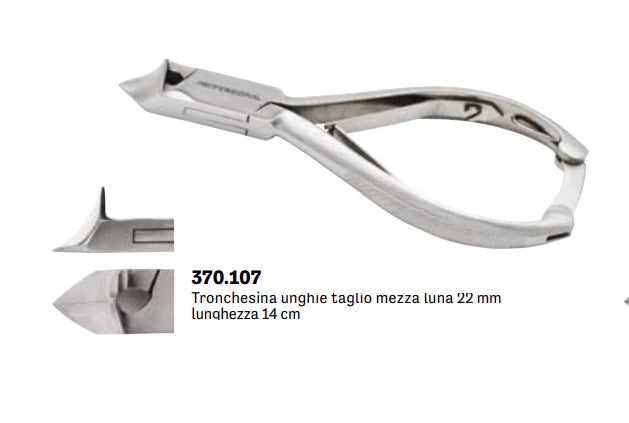 TRONCHESE UNGHIE INCARNITA ACCIAIO INOX - XANITALIA - Elma Beauty Shop