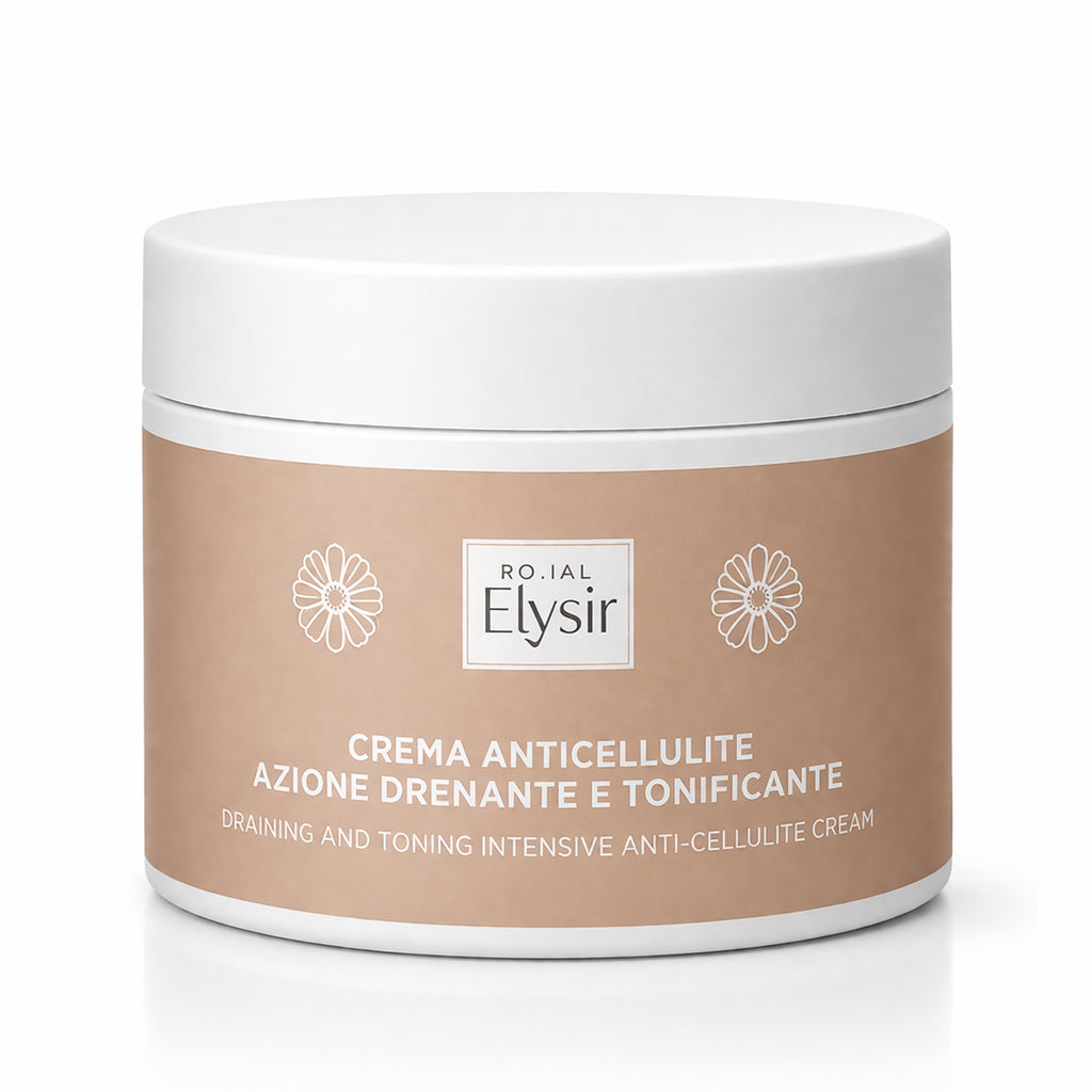 RO.IAL ELYSIR CREMA ANTICELLULITE AZIONE DRENANTE E TONIFICANTE 500 ML - Elma Beauty Shop