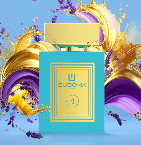 Profumo Eudonia Profumi Elegance Tiffany in confezione elegante, con flacone raffinato e dettagli dorati, ideale per un tocco di classe.