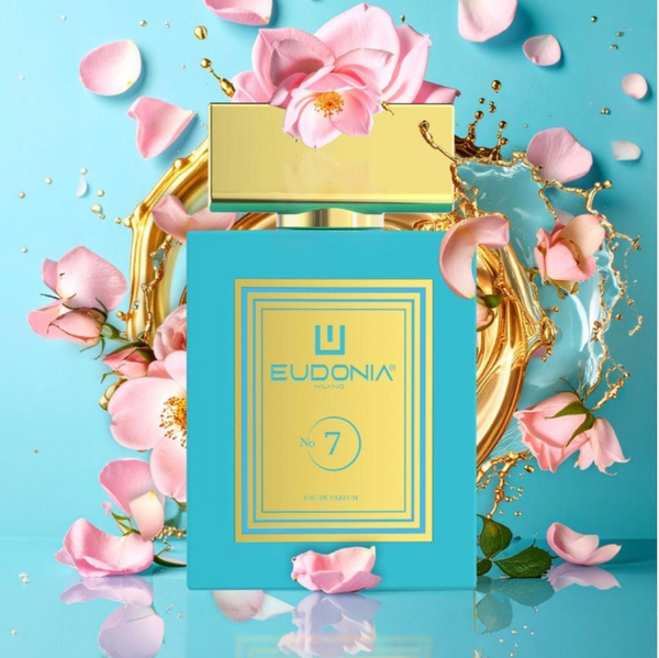 Profumo Eudonia Profumi Elegance Tiffany in bottiglia elegante, con flacone trasparente e dettagli raffinati, ideale per donna.