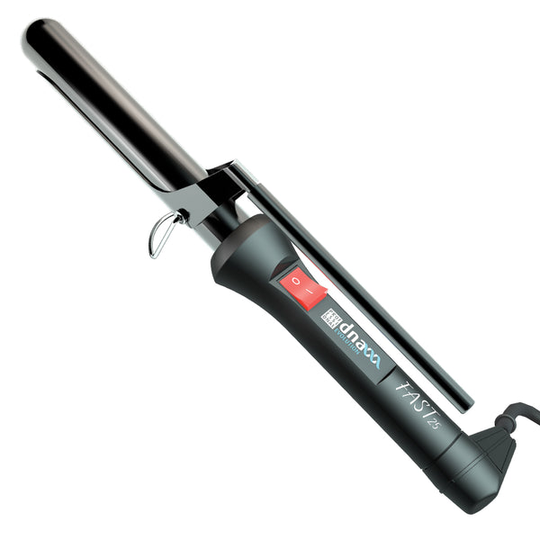 Ferro arricciacapelli Elma Beauty Shop Ferre Fast da 25 mm con impugnatura ergonomica e rivestimento antiaderente.