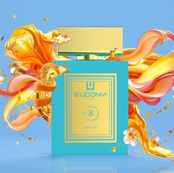 Profumo Eudonia Profumi Elegance Tiffany di Elma Beauty Shop, bottiglia elegante con fragranza femminile e raffinata.
