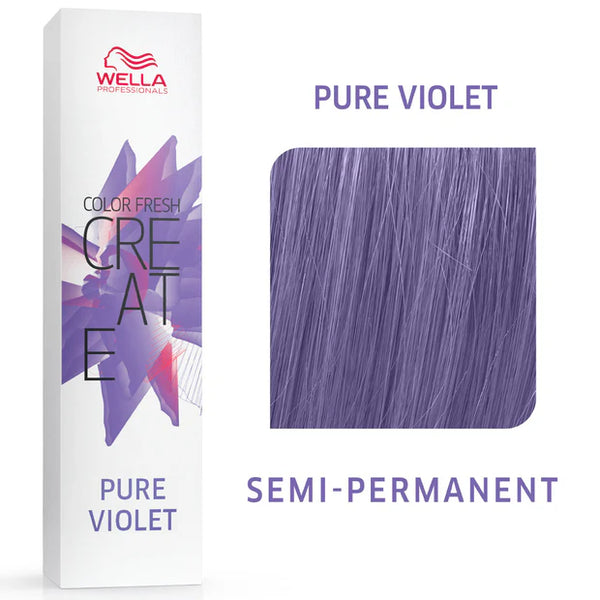 Tinta colorante Wella Color Fresh Create da 60 ml di Elma Beauty Shop, contenitore con tubo di colore rosso e etichetta.