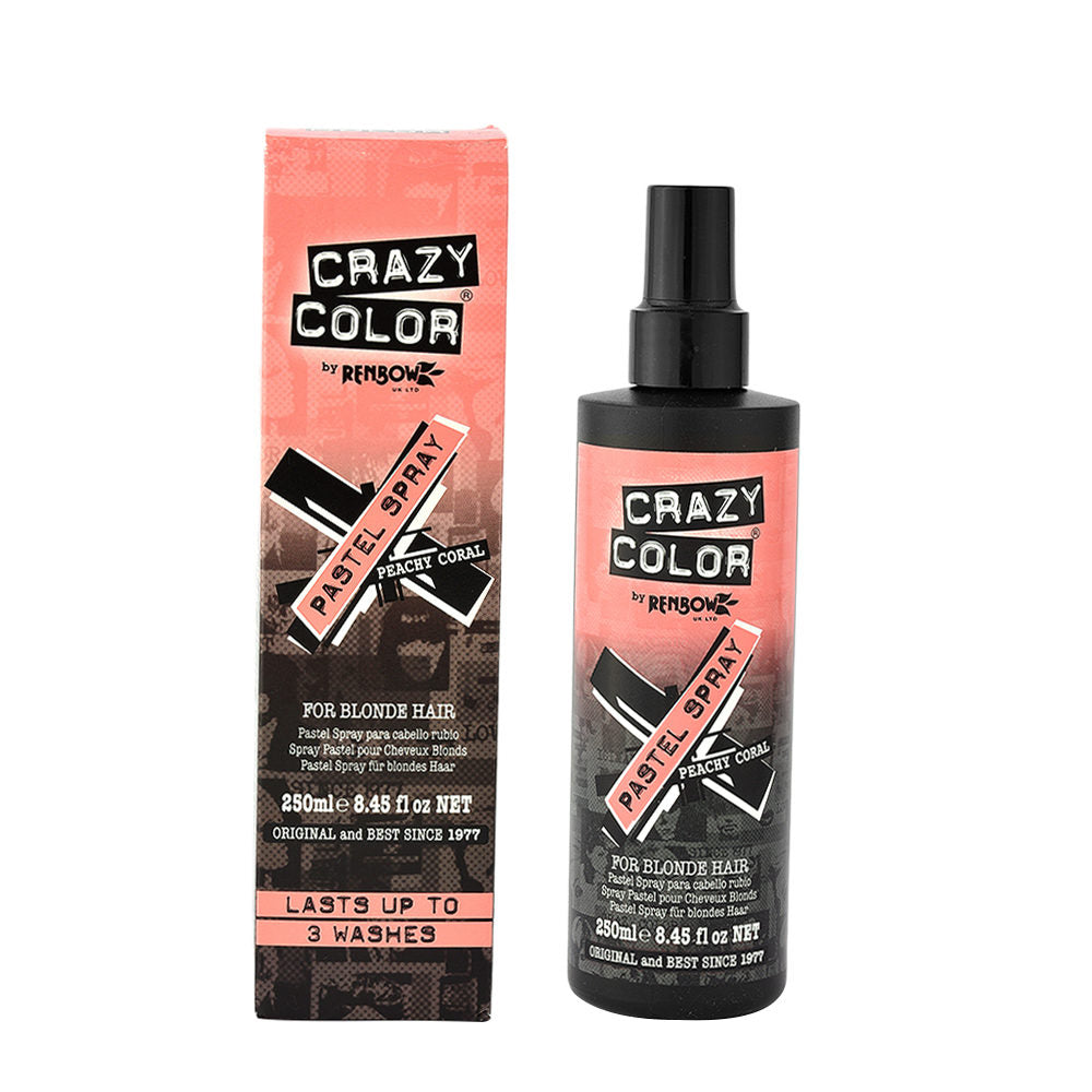 CRAZY COLOR PASTEL SPRAY - COLORAZIONE DIRETTA SEMI-PERMANENTE - Elma Beauty Shop