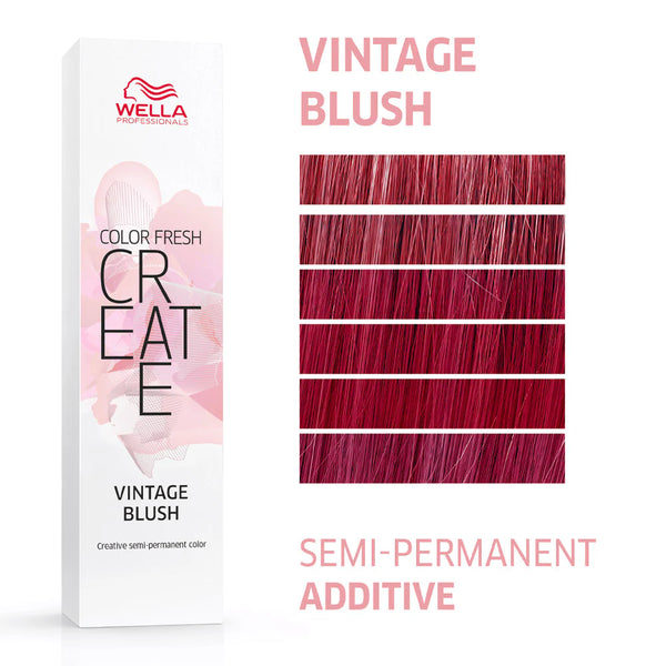 Maschera colorante Wella Color Fresh Create da 60 ml, crema colorata per capelli in contenitore compatto.