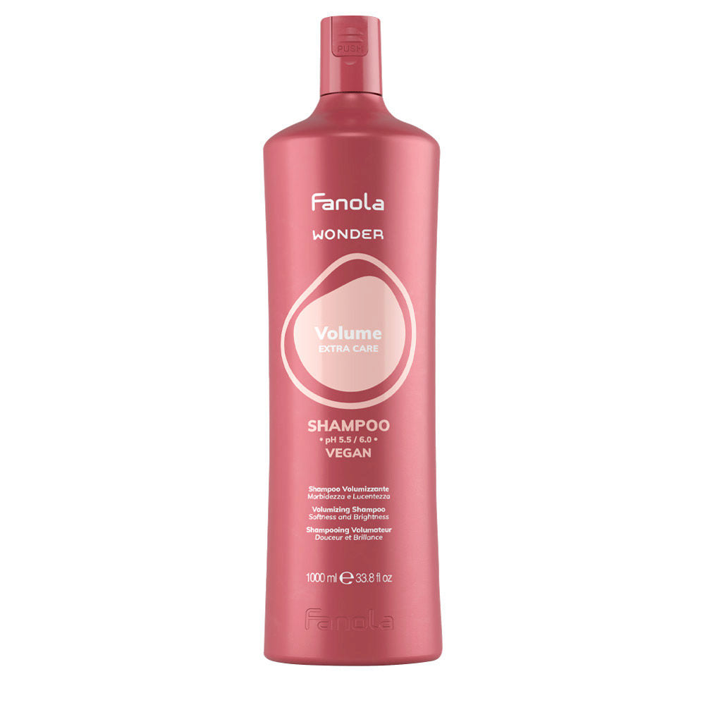 FANOLA WONDER VOLUME SHAMPOO 1 L - Elma Beauty Shop