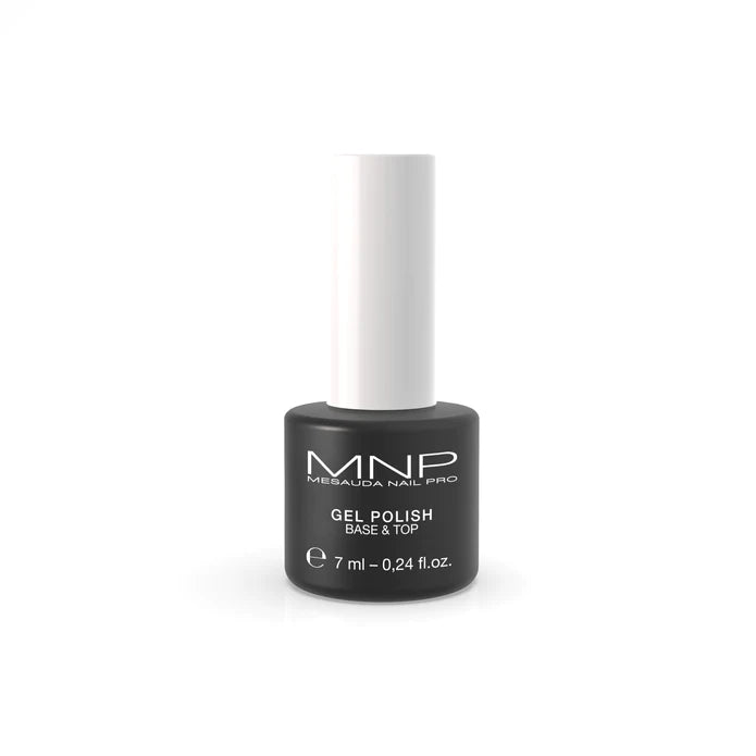 MESAUDA MNP BASE&TOP 7 ML BASE E FINITURA PER SMALTO SEMIPERMANENTE - Elma Beauty Shop