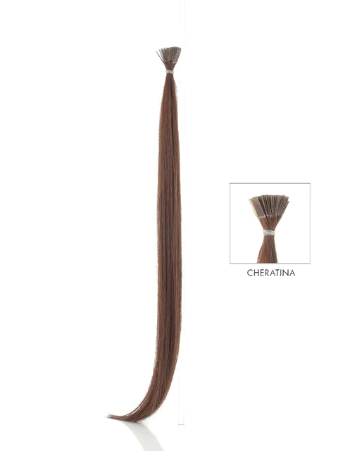 DIBIASE EXTENSION CON CHERATINA CAPELLI 100% NATURALI - LISCI  20 PZ 50CM - Elma Beauty Shop