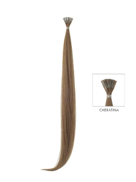 DIBIASE EXTENSION CON CHERATINA CAPELLI 100% NATURALI - LISCI  20 PZ 50CM - Elma Beauty Shop