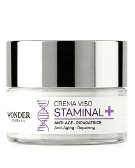 Crema viso Wonder Staminal+ di Elma Beauty Shop in tubo da 50 ml, crema idratante e rivitalizzante per la pelle del viso