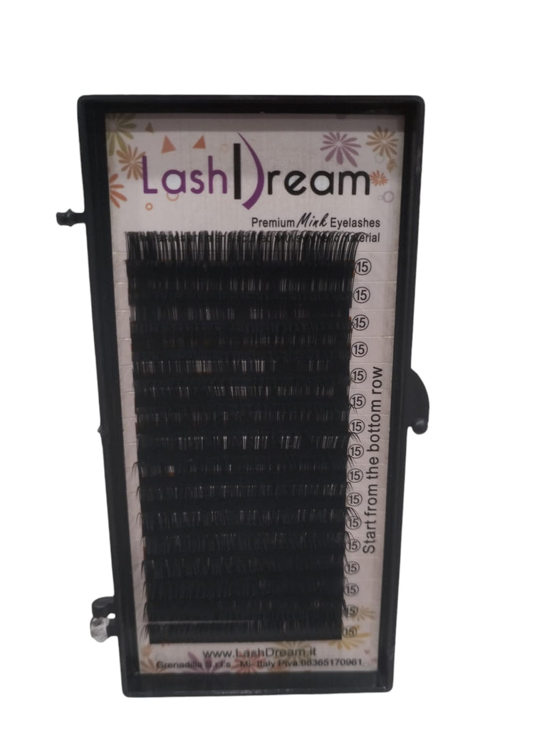 EXTENSION CIGLIA ONE TO ONE CURVA B LashDream Mink - Elma Beauty Shop