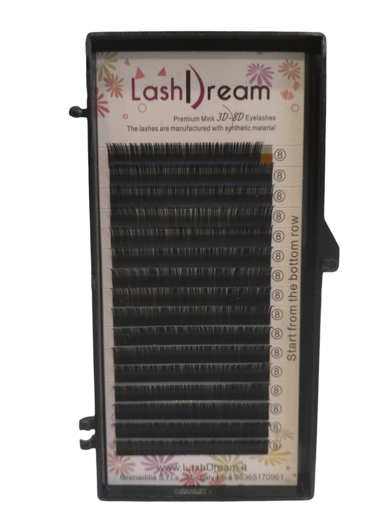 EXTENSION CIGLIA ONE TO ONE CURVA C LashDream 3D|8D - Elma Beauty Shop