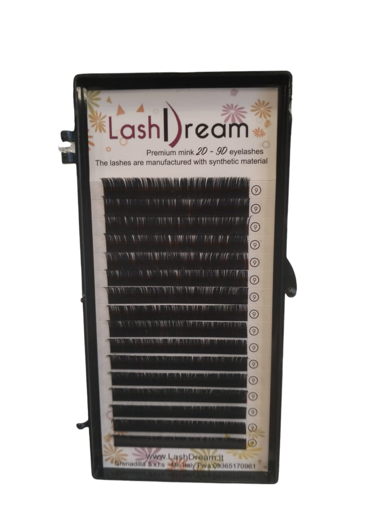 EXTENSION CIGLIA ONE TO ONE CURVA C LashDream 2D|9D - Elma Beauty Shop