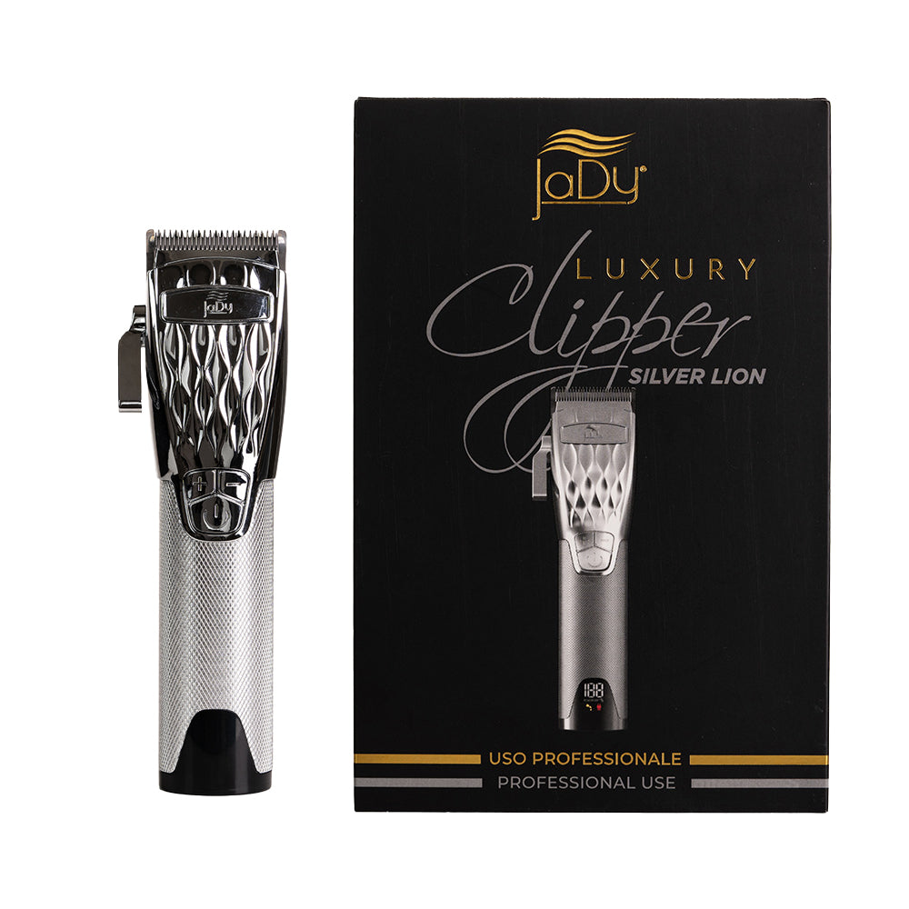 JADY LUXURY CLIPPER SILVER LION TOSATRICE RASOIO ELETTRICO USO PROFESSIONALE - Elma Beauty Shop