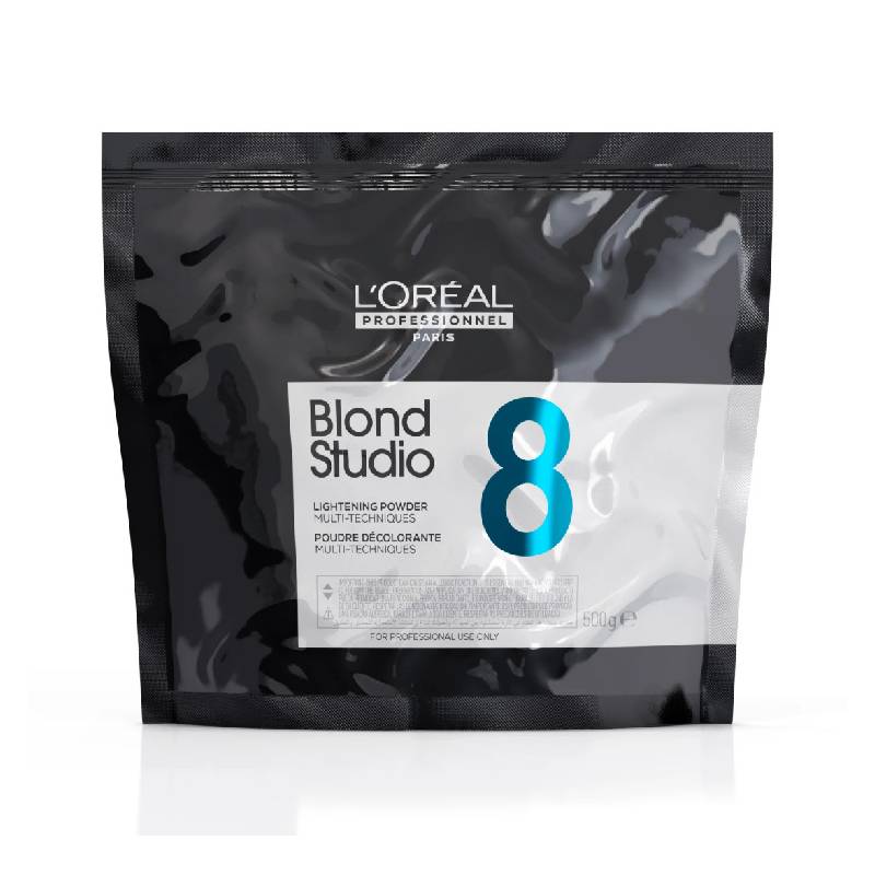 DECOLORAZIONE 8 TONI 500 G - MULTITECNIQUE POWDER BLOND STUDIO L'OREAL - Elma Beauty Shop
