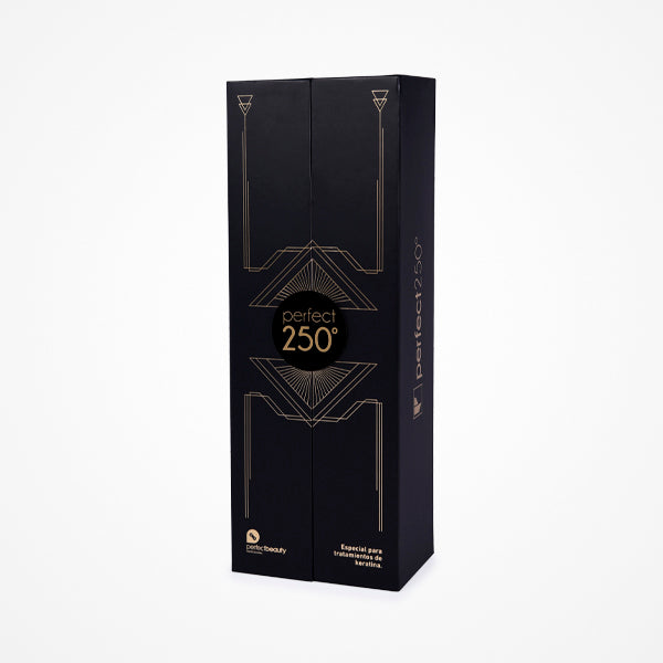 Piastre per capelli Elma Beauty Shop Perfect 250°, piastra lisciatura con piastre in ceramica, immagine frontale.