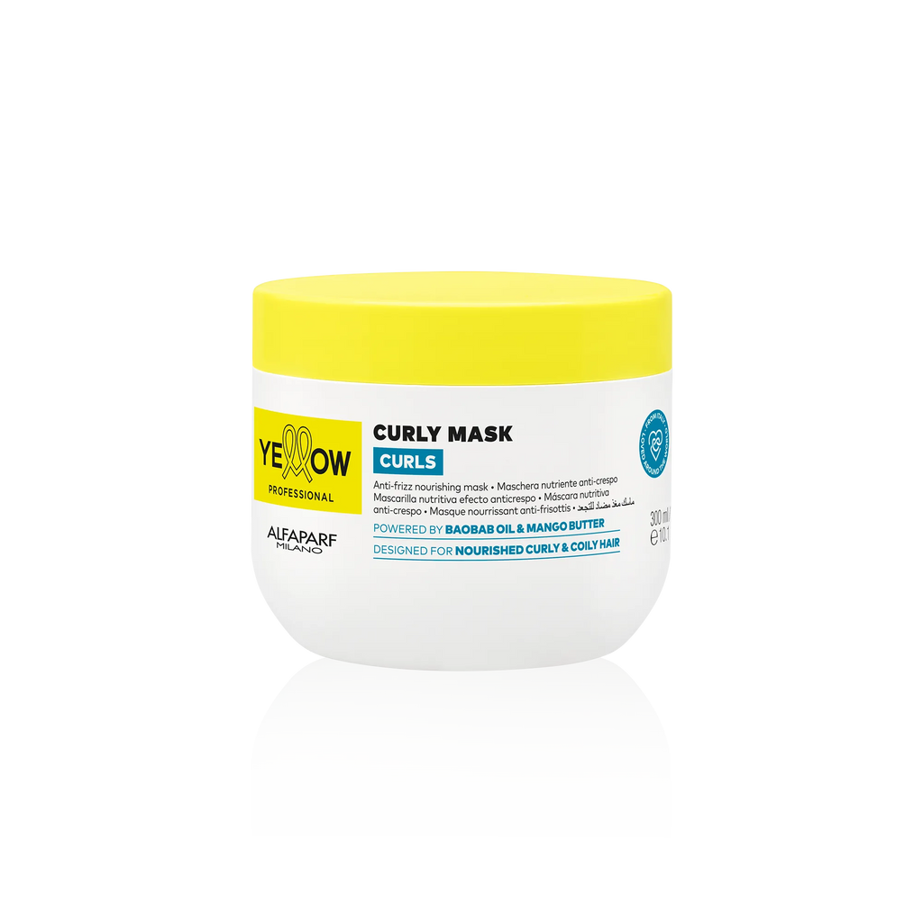 ALFAPARF YELLOW CURL MASK 300 ML - Elma Beauty Shop