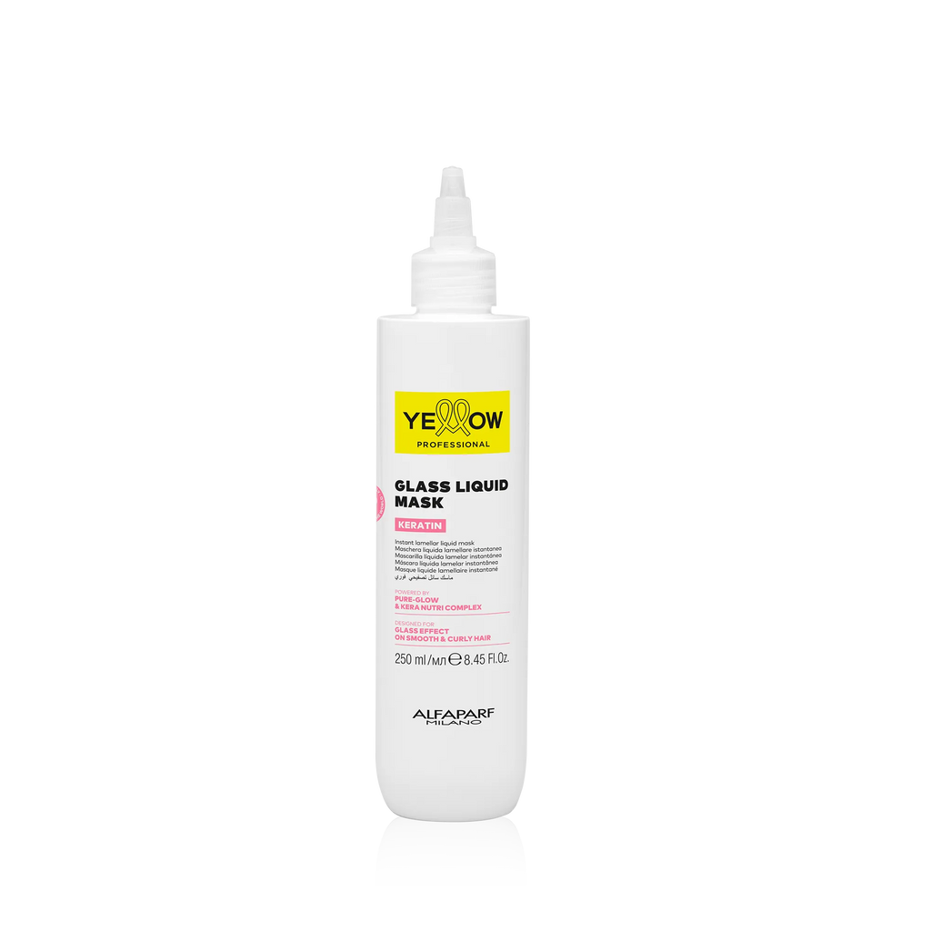 ALFAPARF YELLOW KERATIN GLASS LIQUID MASK - Elma Beauty Shop