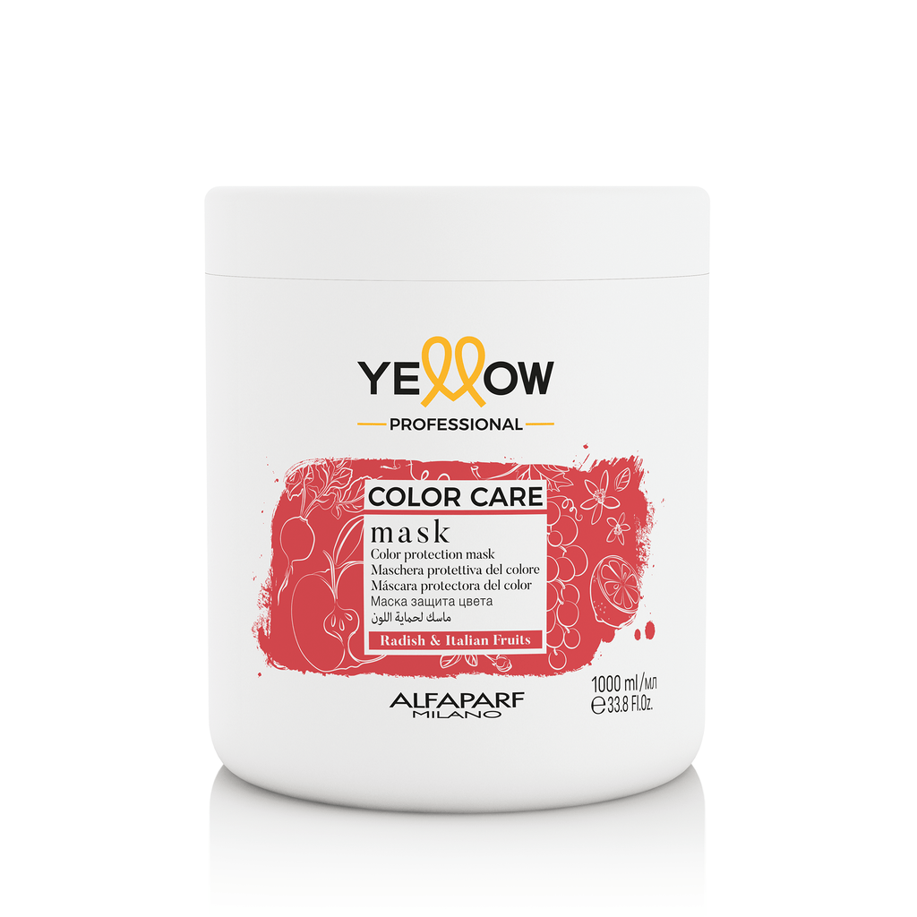 ALFAPARF YELLOW COLOR CARE MASK 1000 ML - Elma Beauty Shop