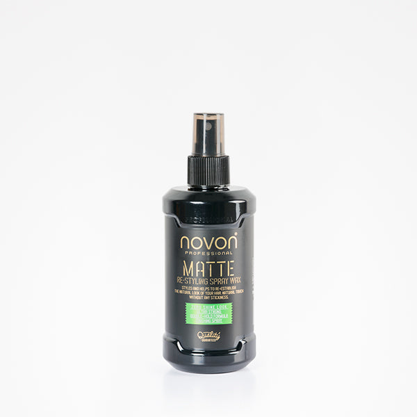 NOVON MATTE RE-STYLING SPRAY WAX 200 ML - Elma Beauty Shop