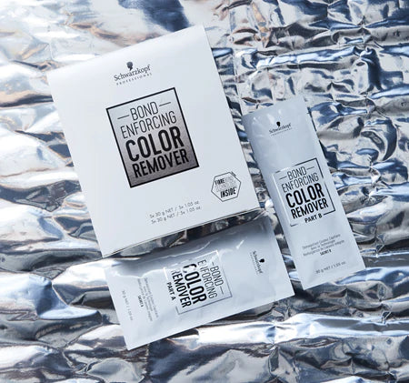 SCHWARZKOPF BOND ENFORCING COLOR REMOVER 5X30GR + 5X30ML - Elma Beauty Shop