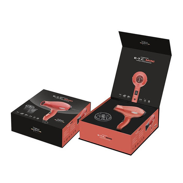Phon mini Gamma Più ETC con diffusore da viaggio, strumento elettrico per estetica, utilizzo portatile e compatto.