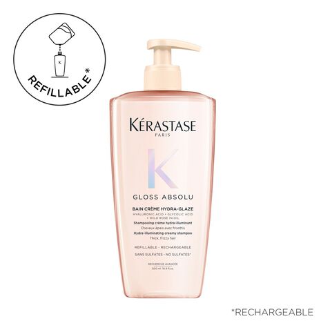 KERASTASE GLOSS ABSOLU BAIN CRÈME HYDRA-GLAZE 500 ML - Elma Beauty Shop
