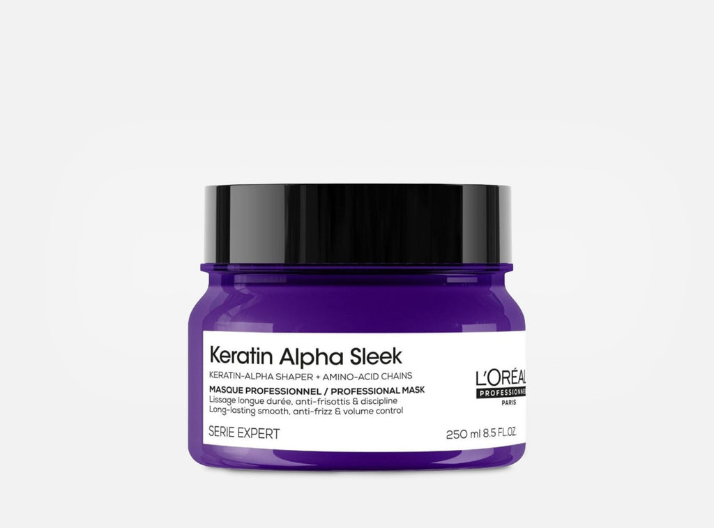 L'OREAL SERIE EXPERT KERATIN ALPHA SLEEK MASK 500 ML - Elma Beauty Shop