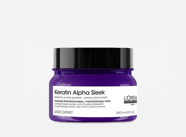 L'OREAL SERIE EXPERT KERATIN ALPHA SLEEK MASK 500 ML - Elma Beauty Shop