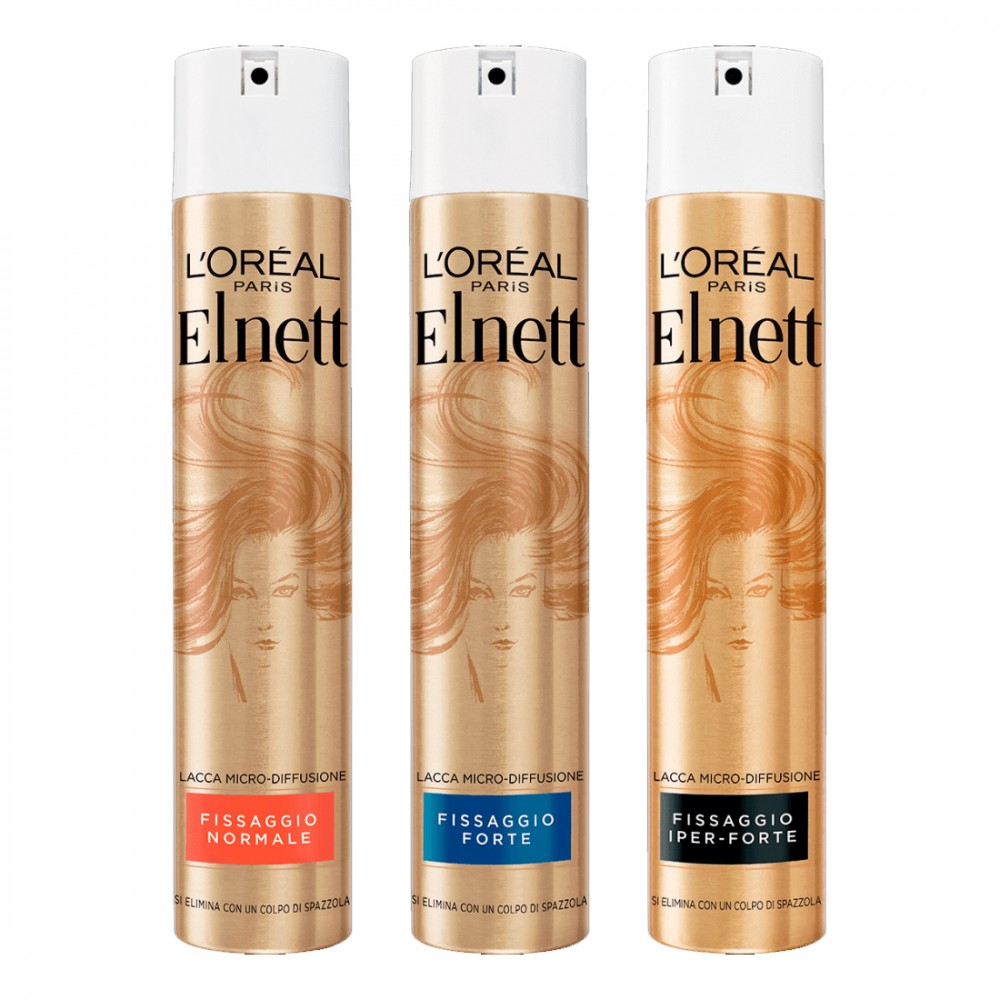 LACCA ELNETT 500 ML - L'OREAL - Elma Beauty Shop