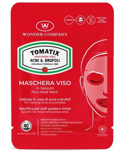 LR WONDER COMPANY TOMATIX MASCHERA VISO ACNE & BRUFOLI - Elma Beauty Shop