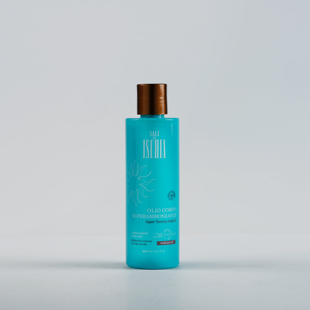 SALI DI ISCHIA OLIO CORPO SUPERABBRONZANTE 200 ML - Elma Beauty Shop