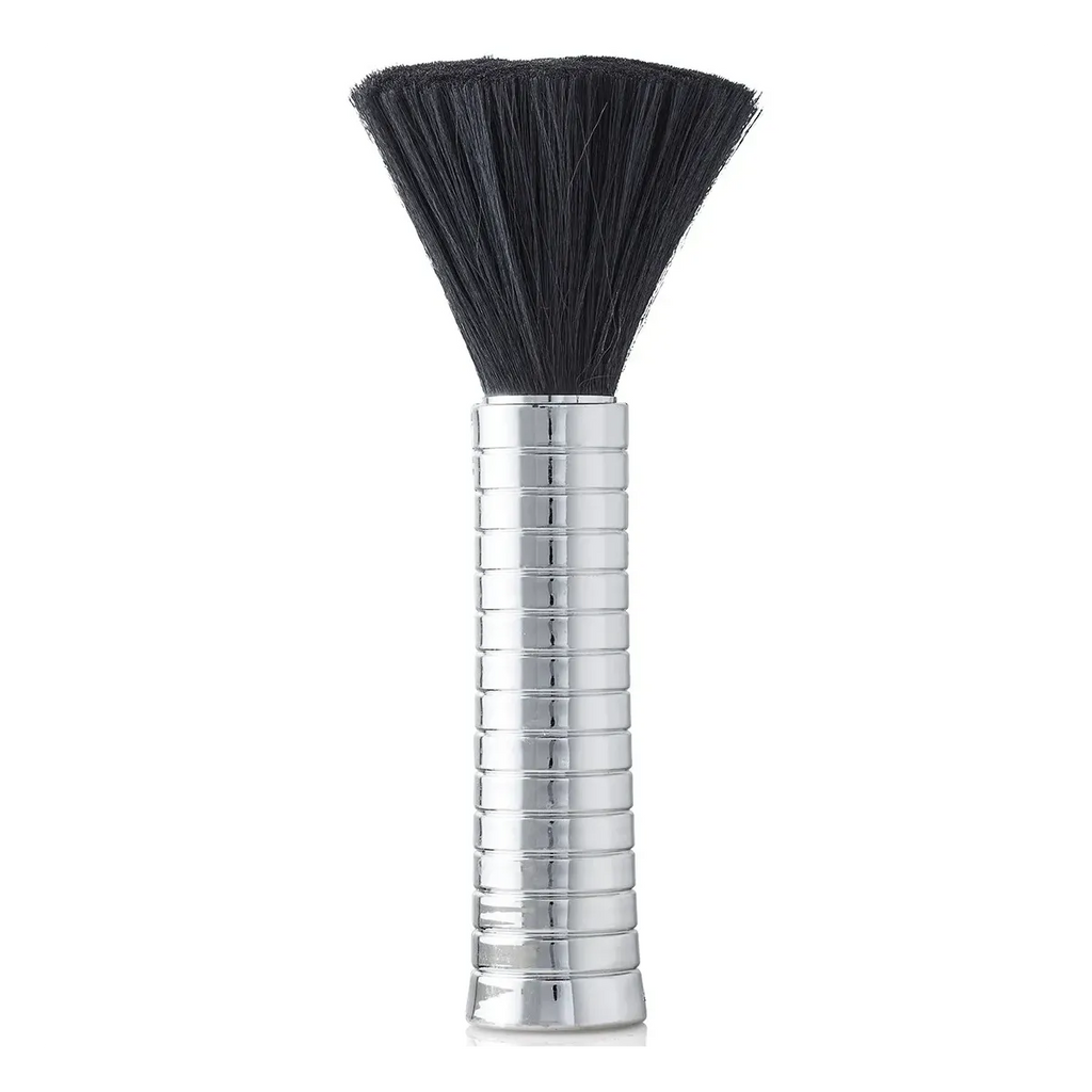 PENNELLO PER COLLO CON MANICO ARGENTO - Elma Beauty Shop