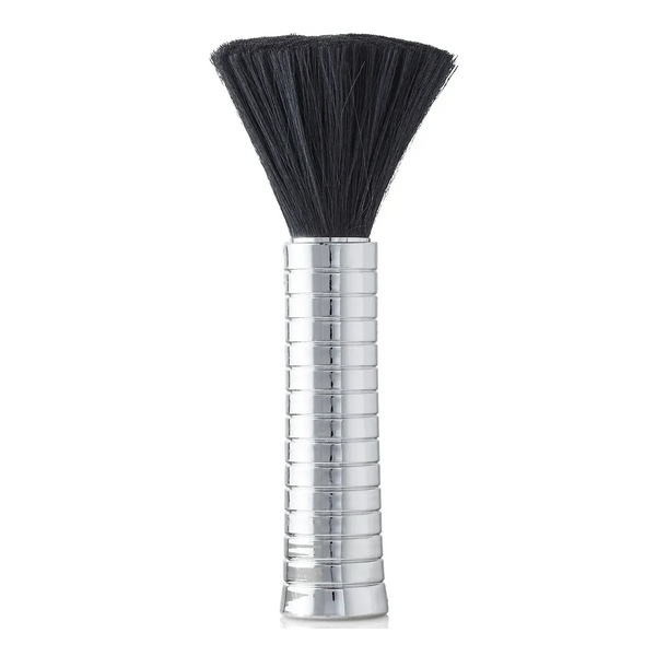 PENNELLO PER COLLO CON MANICO ARGENTO - Elma Beauty Shop