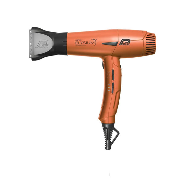 Asciugacapelli professionale Parlux Elysium di Elma Beauty Shop, con design elegante e tecnologia avanzata per styling efficace.
