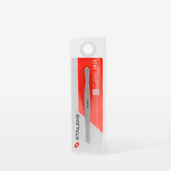 Pinzetta professionale Elma Beauty Shop STALEKS PRO CLASSIC per sopracciglia, design preciso e manico ergonomico.