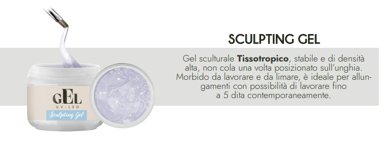 SCULPTING GEL UV/LED 50 ML - Elma Beauty Shop