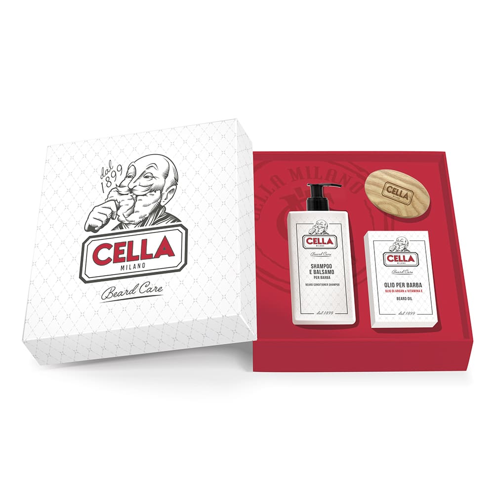 CELLA KIT BARBA SHAMPOO+OLIO