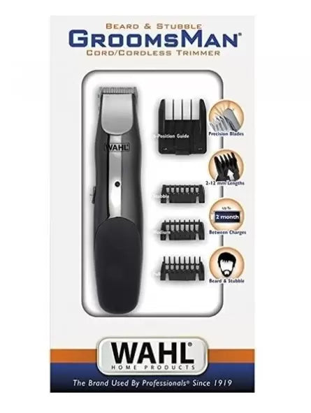 WAHL HOME TRIMMER GROOMSMAN CORD/CODLESS REF.09918-1416 - Elma Beauty Shop