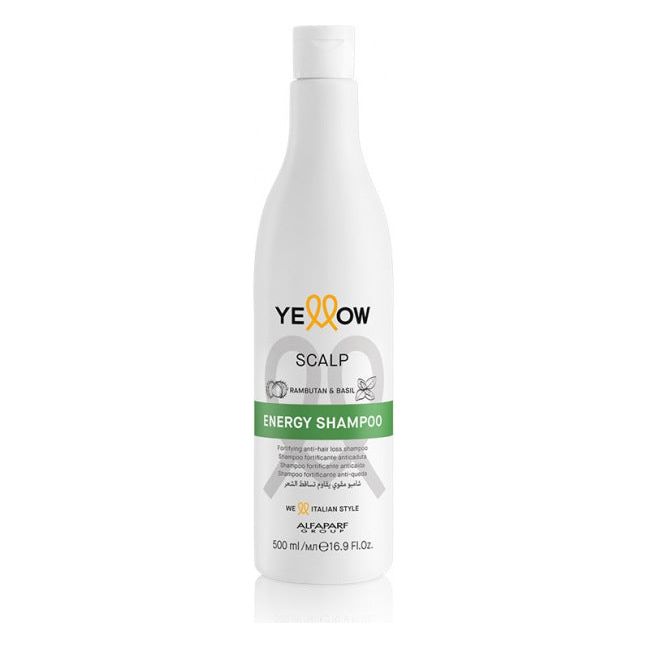 ALFAPARF YELLOW Shampoo energizzante per capelli deboli e che cadono 500 ML