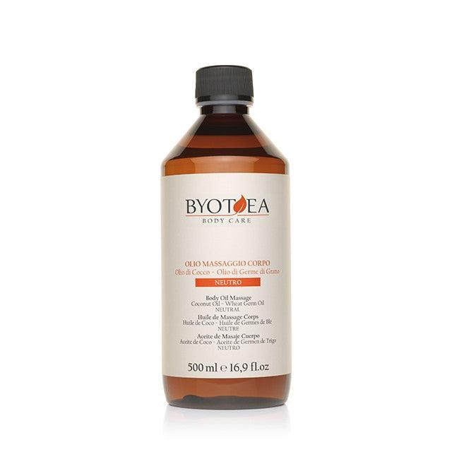 Byothea Body Care Olio Massaggio Neutro 500 ml - Elma Shop